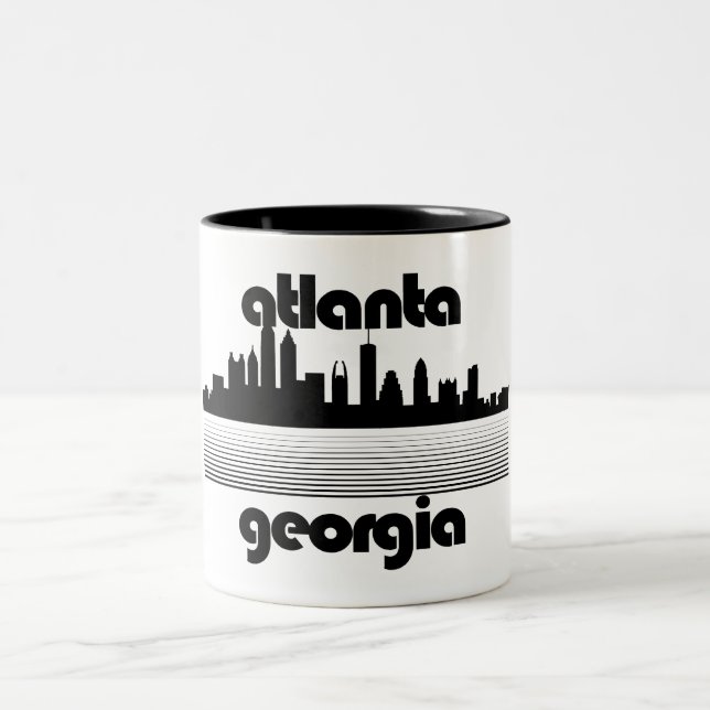 Atlanta Georgia Zweifarbige Tasse (Mittel)