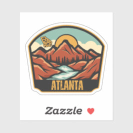Atlanta, Georgien Aufkleber