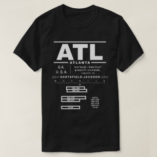 Atlanta International Airport ATL USA T-Shirt