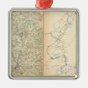 Atlanta-Kampagne, 2. Epoche Ornament Aus Metall