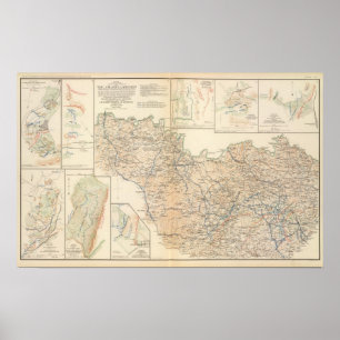 Atlanta-Kampagne 3. Epoche Poster