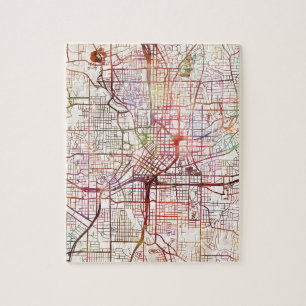atlanta map painting