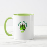 Atlanta Michigan Heimat Kaffee Tasse