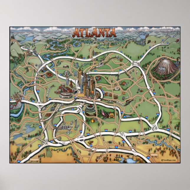 Atlanta Poster (Vorne)