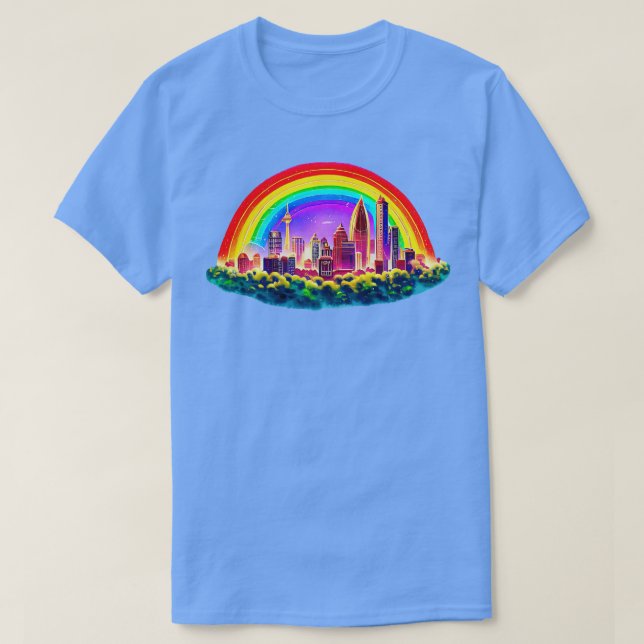 Atlanta Rainbow T-Shirt (Design vorne)