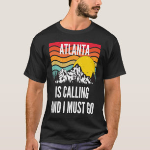 Atlanta ruft und ich muss gehen, Wavy Sunset Desi T-Shirt