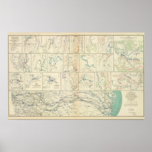 Atlanta-Savanne März Poster