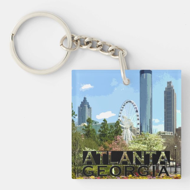 Atlanta Schlüsselanhänger (Vorderseite)