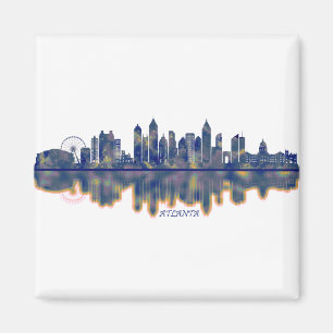 Atlanta Skyline Magnet