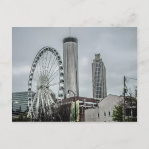 Atlanta Skyline Postkarte
