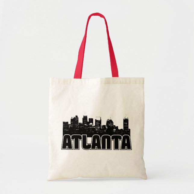 Atlanta-Skyline Tragetasche (Vorne)