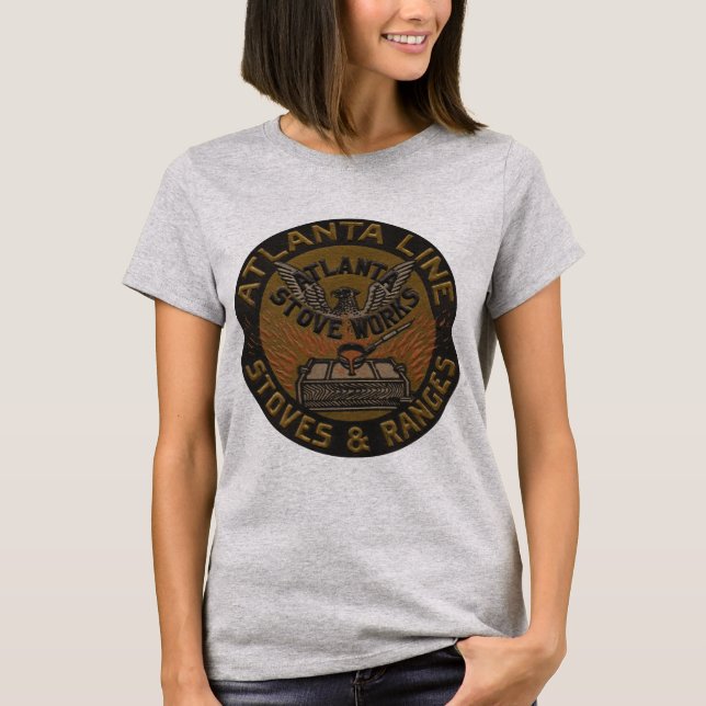 Atlanta Stove Works - Inman Park - Atlanta Georgia T-Shirt (Vorderseite)