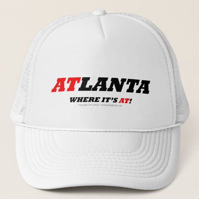 Atlanta Truckerkappe (Vorderseite)