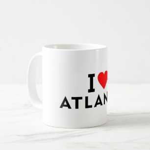 Atlanta Vereinigte Staaten Amerika USA Liebe Stadt Kaffeetasse