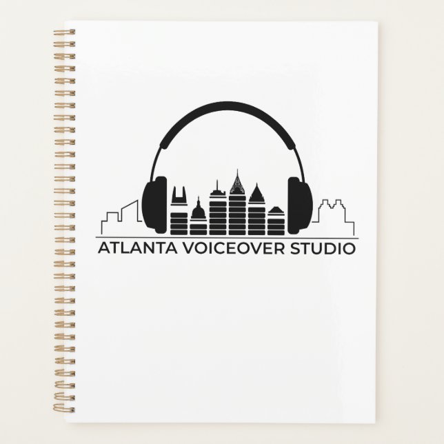 Atlanta Voicover Studio PLANNER (Devant)