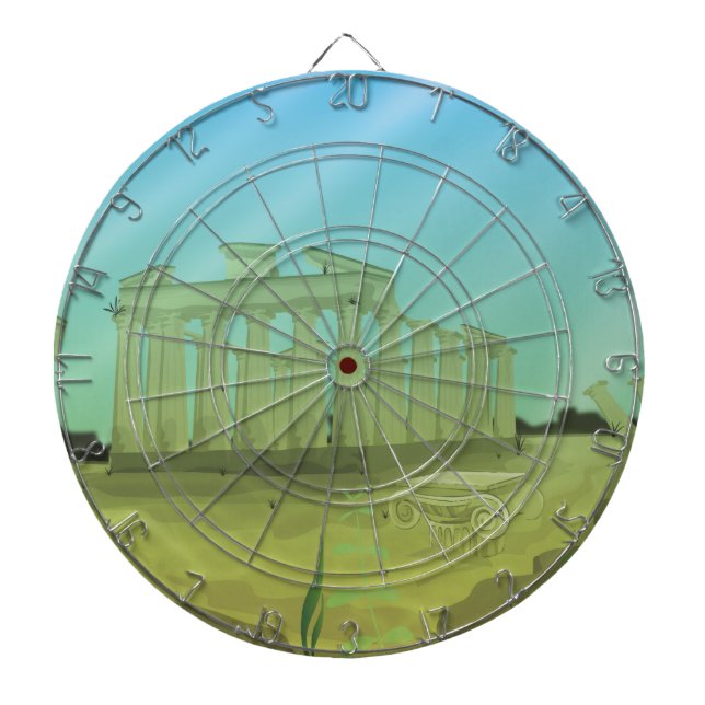 Atlantas Dartscheibe (vorne)