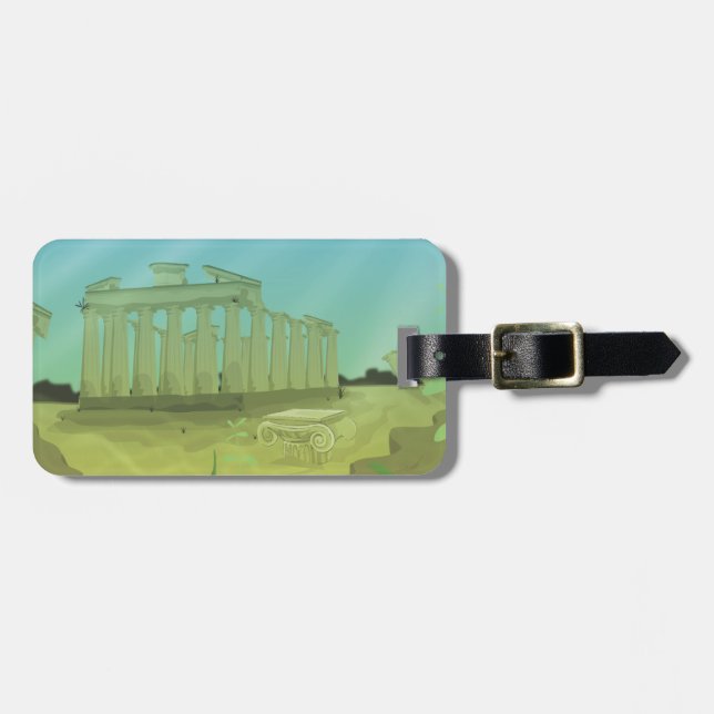 Atlantas Gepäckanhänger (Vorderseite horizontal)