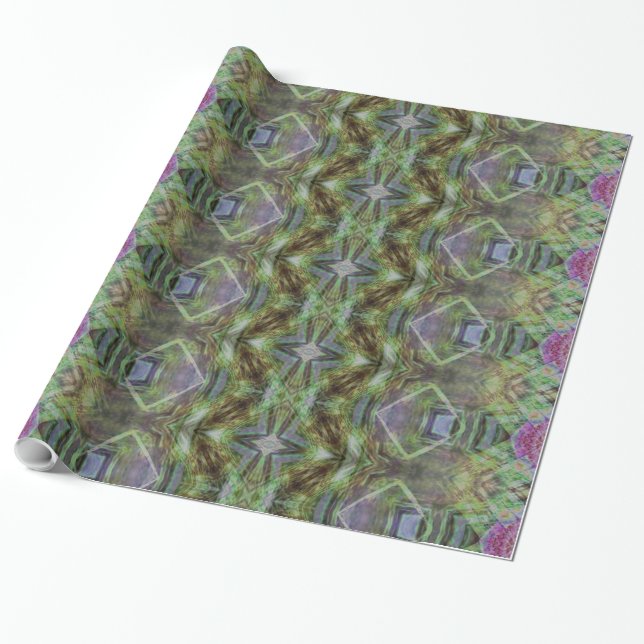 atlantean garden Wrapping Paper Geschenkpapier (Ungerollt)