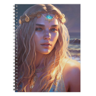 Atlantean Priestess-Notebook Notizblock