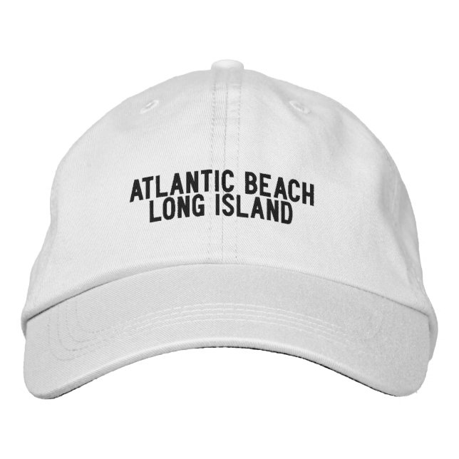 Atlantic Beach Long Island New York Casquette (Devant)