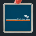 Atlantic Beach North Carolina Ornament Aus Metall<br><div class="desc">Das Atlantic Beach liegt 20 km nördlich von Emerald Isle und ist eines der am weitesten entwickelten Strandgebiete von North Carolina. Es bietet zahlreiche Annehmlichkeiten für Familien mit Lieben,  wie z.B. einen Angelplatz und Fahrrad- und Wassersportgeräte 

Mieten.</div>