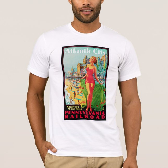 Atlantic City ~America's All-Year Resort T-Shirt (Vorderseite)