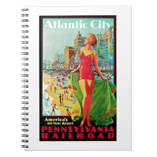 Atlantic City - Amerikas ganzjähriger Spielplatz Notizblock