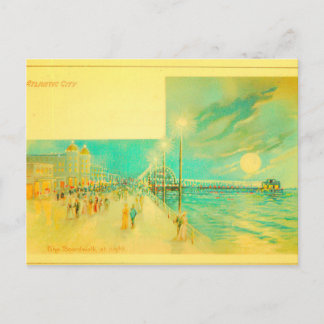 Atlantic City Boardwalk Postkarte