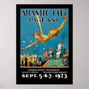 Atlantic City Festzug Poster