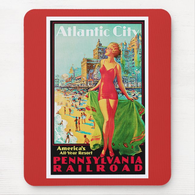 Atlantic City Mousepad (Vorne)