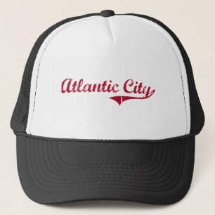Atlantic City New-Jersey klassischer Entwurf Truckerkappe