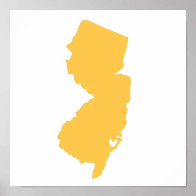 Atlantic City, New Jersey Liebe Poster (Vorne)