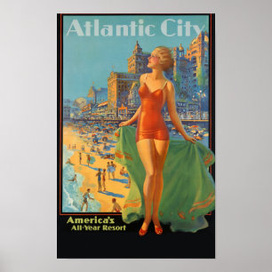 Atlantic City, New Jersey ,Reise in die Vergangenh Poster
