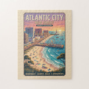 Atlantic City, New Jersey Reiseplakat