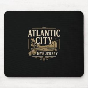 Atlantic City New Jersey Urlaub Casino Spielhalle Mousepad