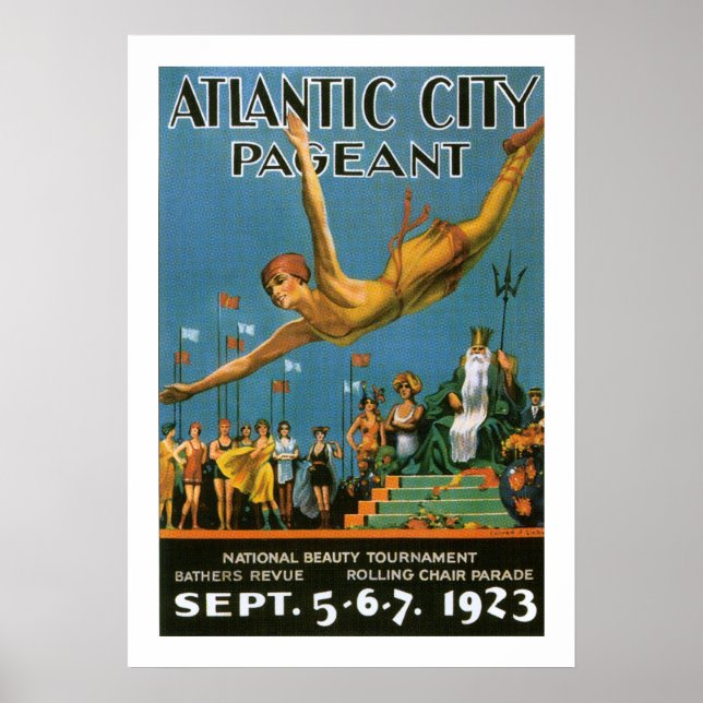 Atlantic City Pageant (border) Poster (Vorne)