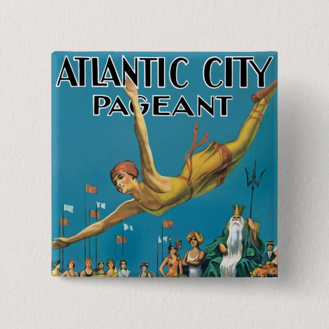 Atlantic City Pageant Button (Vorderseite)