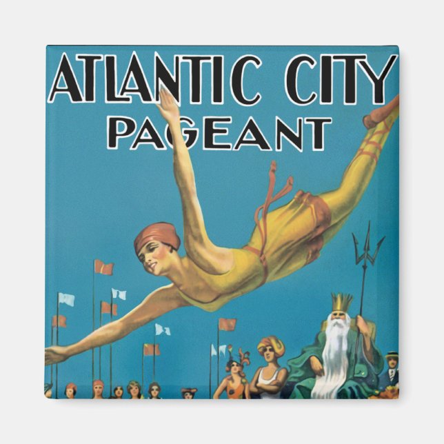 Atlantic City Pageant Magnet (Vorne)