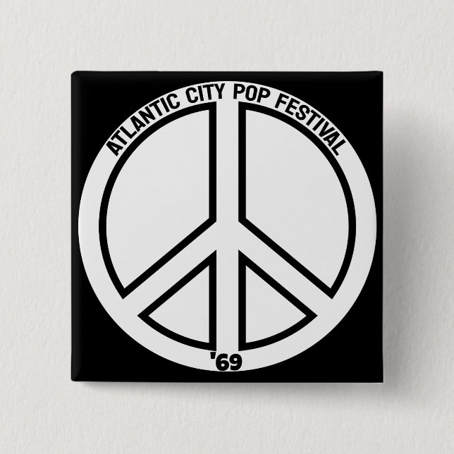 Atlantic City Pop Festival - 1969 Button (Vorderseite)