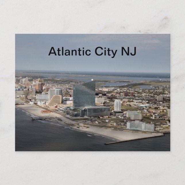 Atlantic City PostCard Postkarte (Vorderseite)