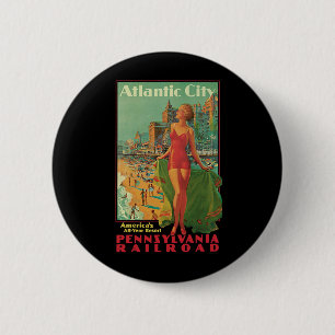 Atlantic City Resort, Pennsylvania Railroad Reise Button
