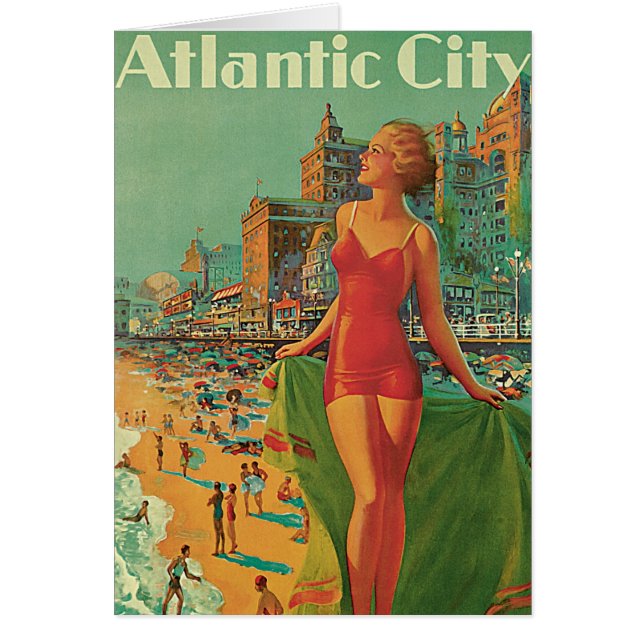Atlantic City Resort, Pennsylvania Railroad Travel (Devant)