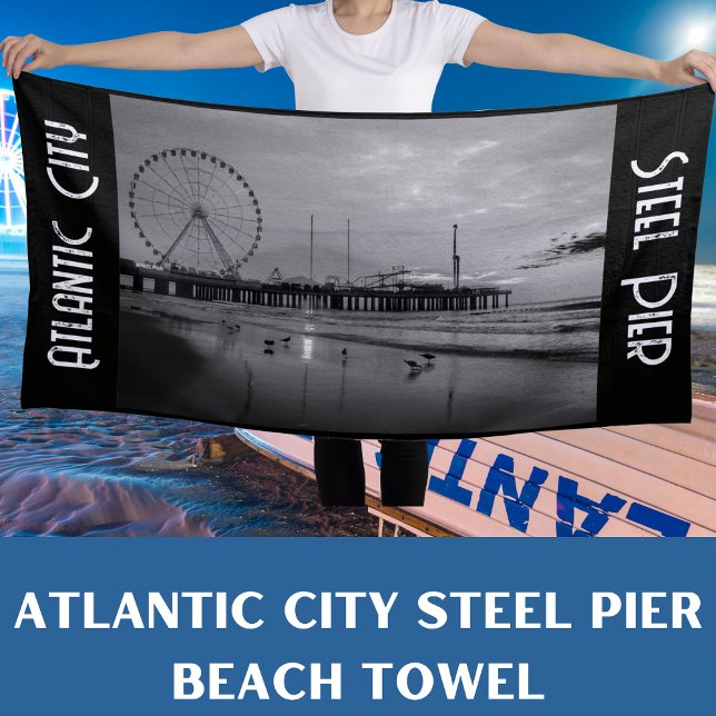Atlantic City Steel Pier Vacation Strandtuch (Von Creator hochgeladen)