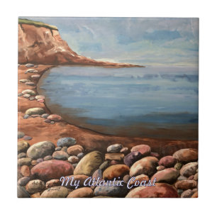 Atlantic Coast Kunst personalisieren Fliese
