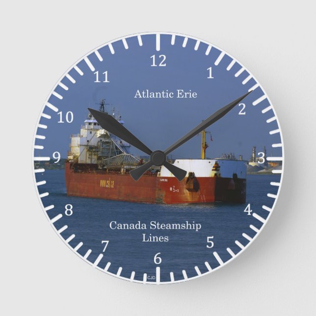 Atlantic Erie Uhr (Vorderseite)