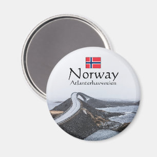 Atlantic Ocean Road Souvenir Magnet