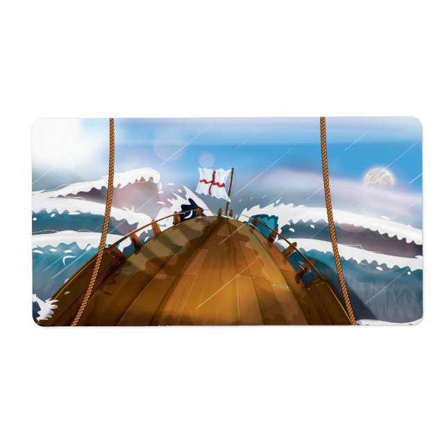 Atlantic Ocean Storm Ship (Vorne)