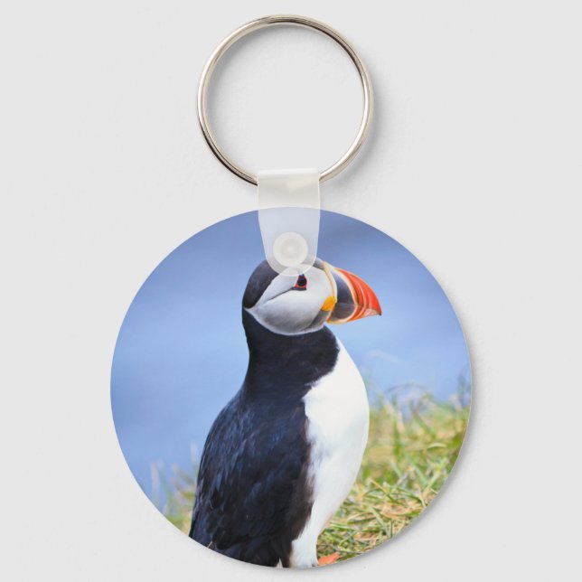 Atlantic Puffin Schlüsselanhänger (Vorderseite)