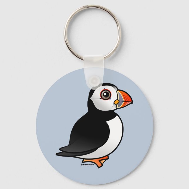 Atlantic Puffin Schlüsselanhänger (Vorderseite)