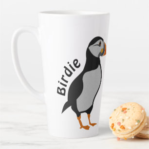 Atlantic Puffin Stehend die Viel Glück Birdie Milchtasse